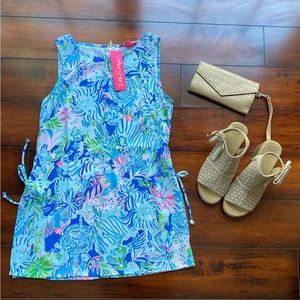Lilly Pulitzer Tunic “Donna” Top in Coastal Blue